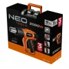 NEO TOOLS kuumailmapuhallin 2000W LCD-näytöllä, 50°C & 70-600°C, 4 suutinta, kaavin, kantolaukku
