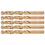 NEO TOOLS HSS-Co 13,0 mm metalliporanterä, 5 kpl:n pakkaus (DIN 338)