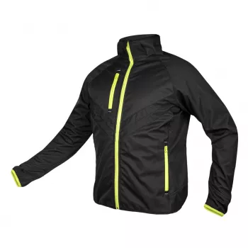 NEO TOOLS Mix&Match softshell-takki musta/keltainen koko M - tuulenpitävä, vettähylkivä työtakki
