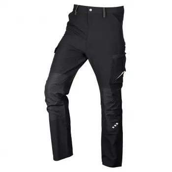 NEO TOOLS Mix&Match työhousut, 4-suuntaan joustava, musta-vihreä, koko XXL