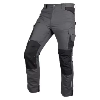 NEO TOOLS Mix&Match canvas-työhousut Cordura-vahvisteilla harmaa/musta koko S