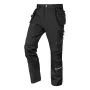 NEO TOOLS Mix&Match työhousut 4-way stretch ja Cordura-vahvistus, musta, XS