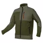 NEO TOOLS Softshell collegepaita OUTDOOR, vihreä, koko L