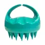 Neofolics päänahkaa hierova shampooharja - pehmeät silikoniharjakset, ergonominen käsidesign, musta