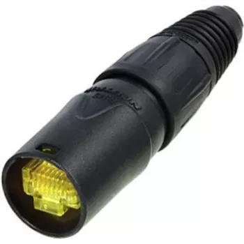 Neutrik NE8MX-B-1 etherCON kaapeliliittimen runko - musta kromattu kotelo, RJ45-suojaus