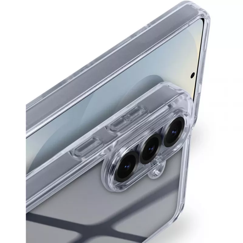 Nevox StyleShell SHOCKFlex suojakotelo Samsung Galaxy S26 Plus:lle, läpinäkyvä