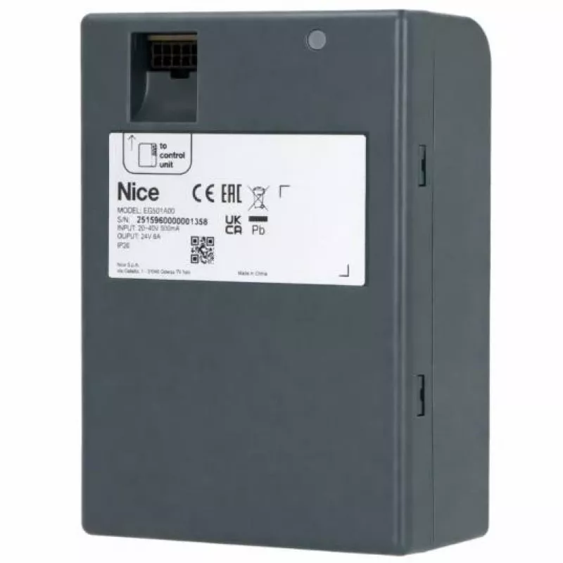 Nice Backup Power Battery PSS124 24V 1.2Ah R30-ohjaimille