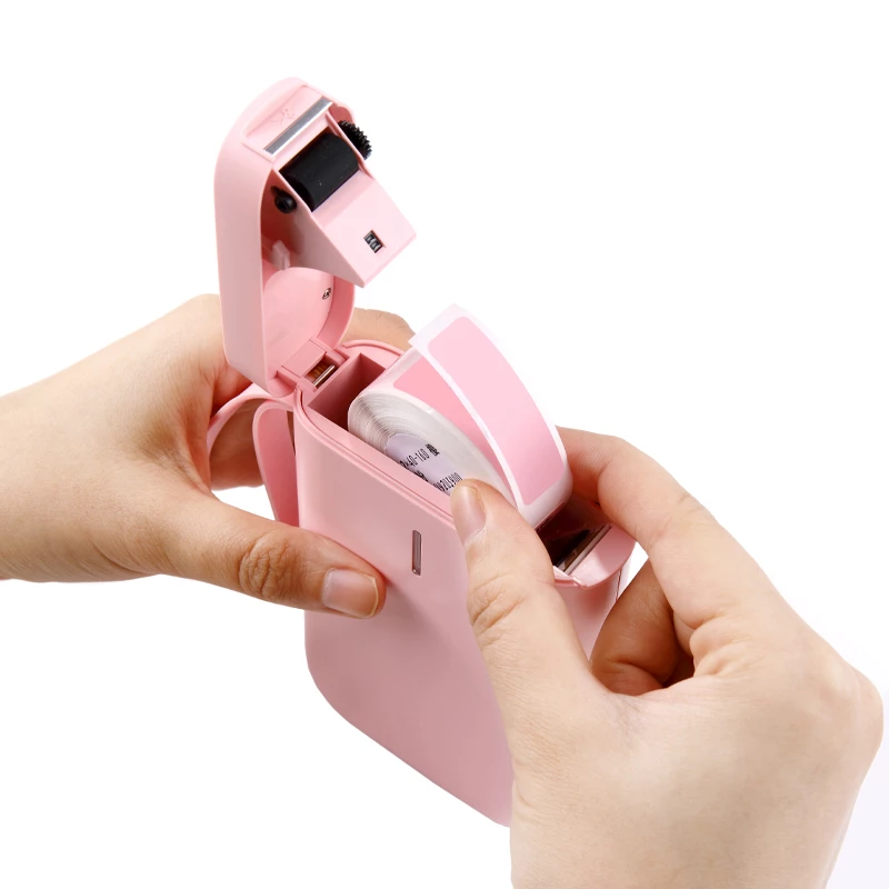 Niimbot D11 kannettava termotulostin tarroille, pinkki