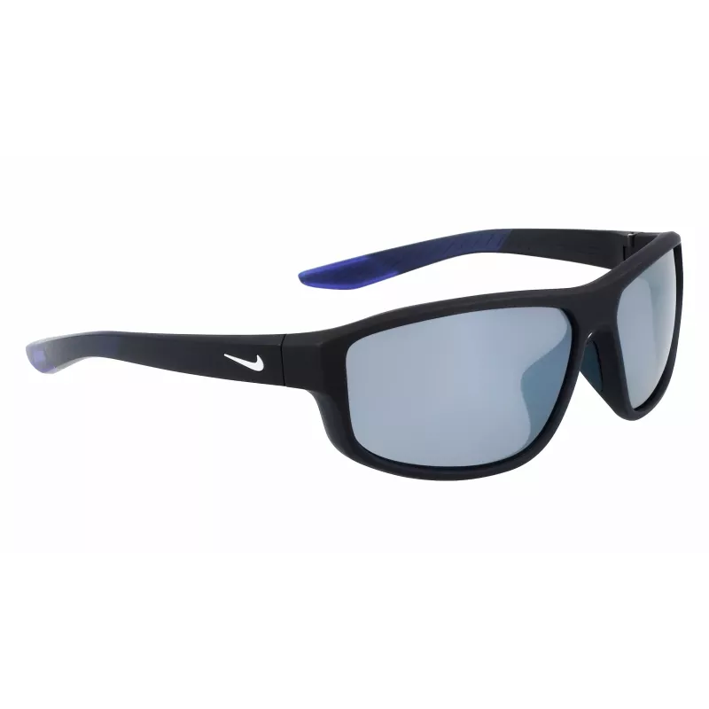 NIKE Brazenfield miesten aurinkolasit - mattamusta kehys, harmaat polykarbonaattilinssit, 62/14/130 mm