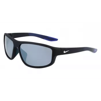 NIKE Brazenfield miesten aurinkolasit - mattamusta kehys, harmaat polykarbonaattilinssit, 62/14/130 mm