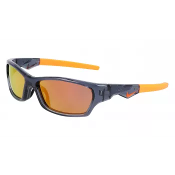 Nike lasten aurinkolasit JOLTMDZ737957 - mustat kehykset, savunharmaat linssit, 57 mm