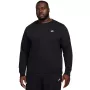 Nike Club Fleece miesten crewneck-collegepaita musta 2XL
