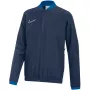 Nike Dri-FIT Academy 25 lasten Full-Zip huppari Navy Blue M