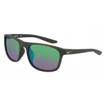 Nike Endure aurinkolasit MMICW46 unisex mattamusta harmaat linssit 59mm
