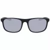 NIKE Endure unisex-aurinkolasit 59/19/135 mm musta kehys harmaat linssit