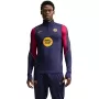 Nike FC Barcelona Strike miesten jalkapallopaita Navy Blue L