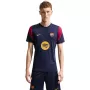 Nike FC Barcelona Strike miesten jalkapallon treenipaita Navy Blue XL