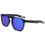 NIKE FLATSPOTXXIIM unisex-aurinkolasit - musta kehys, savunharmaat linssit, 52/20/145 mm
