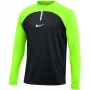 Nike NK Dri-FIT Academy Drill Top K Black-Green DH9230 010 S miesten collegepaita