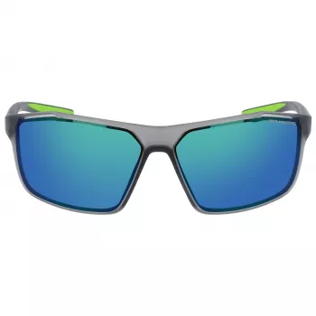 NIKE WINSTORMMCW4 miesten aurinkolasit - mattamusta kehys, savunharmaat linssit, 65 mm linssin leveys