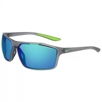 NIKE WINSTORMMCW4 miesten aurinkolasit - mattamusta kehys, savunharmaat linssit, 65 mm linssin leveys