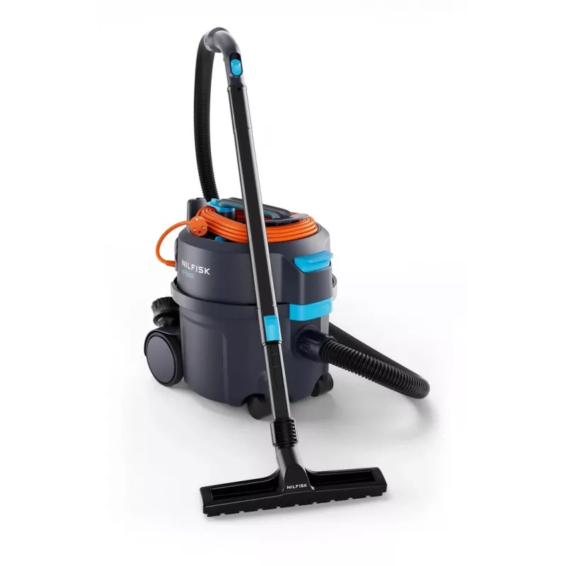 Nilfisk 107421157 kuivaimuri kierrätetystä muovista, 800 W, 10 L, 69 dB, 10 m kaapeli