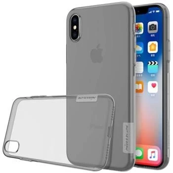 Nillkin Apple iPhone X/XS Nature TPU-kotelo harmaa