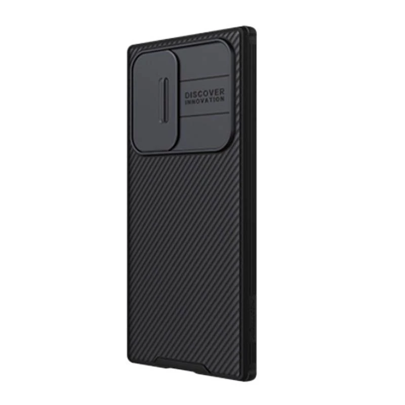 Nillkin CamShield Pro -kotelo Samsung Galaxy S22 Ultralle (musta)