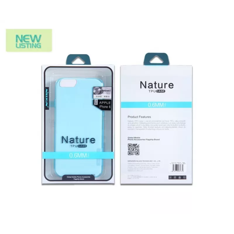 Nillkin Nature TPU-takakansi Xiaomi Redmi Note 4 / Note 4X - harmaa