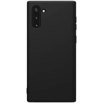 Nillkin Samsung Galaxy Note 10 kumipintainen suojakotelo, musta