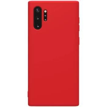 Nillkin Samsung Galaxy Note 10 Plus Super Frosted Shield -kovakuori, punainen