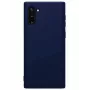 Nillkin Samsung Galaxy Note 10 kumipäällysteinen suojakuori sininen