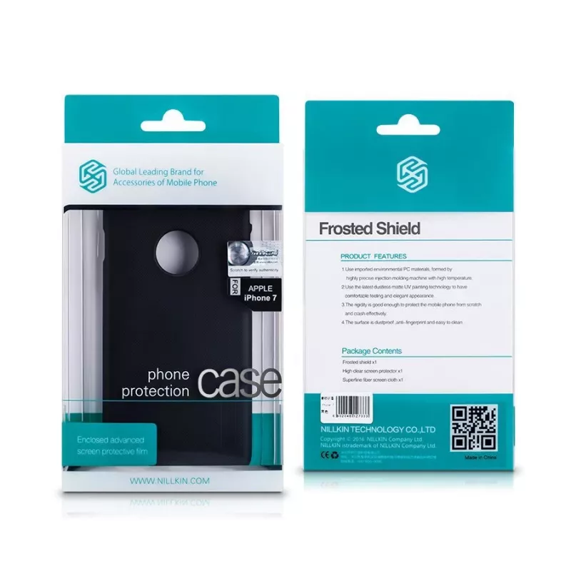 Nillkin Super Frosted Shield -kotelo Xiaomi Redmi Note 4 / Note 4X - punainen