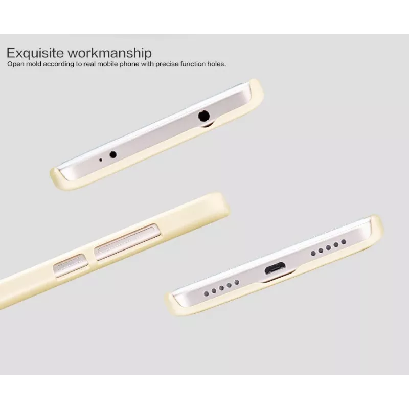 Nillkin Super Frosted Shield -kotelo Xiaomi Redmi Note 4 / Note 4X - punainen
