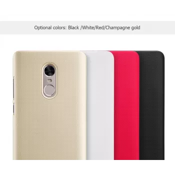 Nillkin Super Frosted Shield -kotelo Xiaomi Redmi Note 4 / Note 4X - punainen