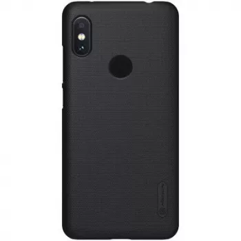 Nillkin Super Frosted Shield -kotelo Xiaomi Redmi Note 6 Pro - musta