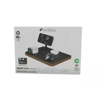 Nimble Valet 3-in-1 langaton laturi