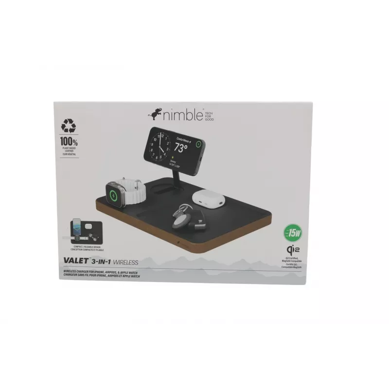 Nimble Valet 3-in-1 langaton laturi