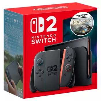 Nintendo Switch 2 OLED valkoinen + Hogwarts Legacy peli