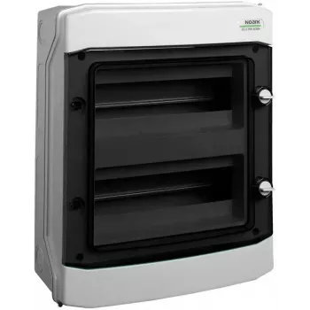 Noark PHS 24T FB pinta-asennettava jakokeskus, IP65, 24 moduulia (2x12)