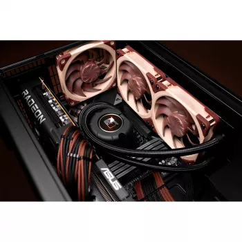 Noctua NL-LC1-24 matalaprofiilinen CPU-ilmajäähdytin AMD AM4 (Ryzen) - musta/ruskea