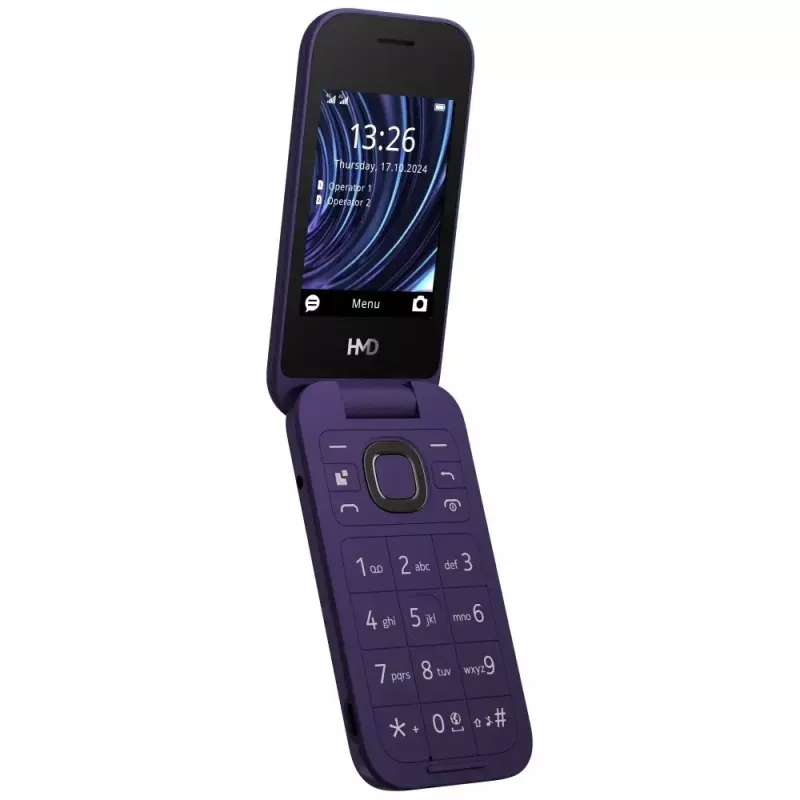 Nokia 2660 Flip TA-1711 DS Purple 4G-matkapuhelin