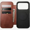 NOMAD nahkakotelo iPhone 17 Pro MagSafe-yhteensopiva ja lompakko