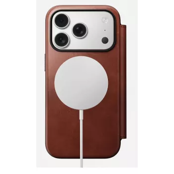 NOMAD nahkakotelo iPhone 17 Pro MagSafe-yhteensopiva ja lompakko