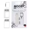 Noosy NS-SIM-WH SIM-korttisovitinsarja valkoinen (Nano/Micro - Micro/Standard, 3 sovitinta ja poistotyökalu)