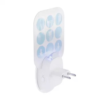 Noveen hyönteistappolamppu 2in1 Bug Zapper + yövalo säädettävä pistoke jopa 30 m²
