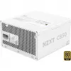 NZXT C850 Gold ATX 3.1 täysin modulaarinen virtalähde - 850W, 80 PLUS Gold, valkoinen
