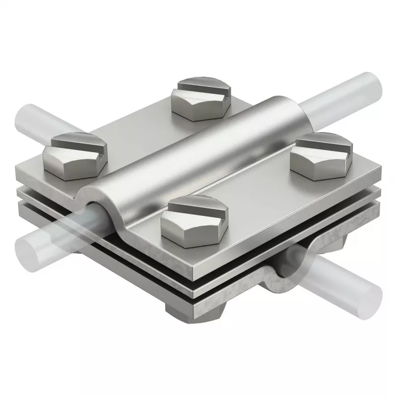 OBO Bettermann 252 8-10 V4A ristiliitin johtimelle 8-10 mm (5312318)