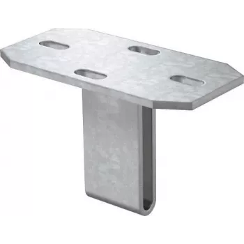 OBO Bettermann KU 7 peruslevy US 7 tukipylväälle, kuumasinkitty teräs, 100x100x7 mm 6349102