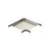 OBO Bettermann TRAY CORNER RS90-60-300 PG 2PCS - 90° vaakasuora kaapelikouran kulma, 60x300mm, nauhasinkitty teräs, 2 kpl